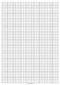 1/10 Inch Graph Paper (A4 Size)