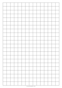 1/2 Inch Graph Paper (A4 Size)
