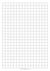 1/3 Inch Graph Paper (A5 Size)