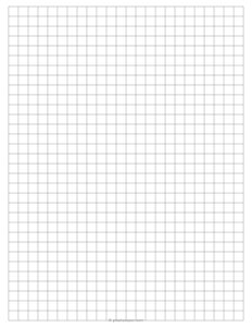 1/3 Inch Graph Paper