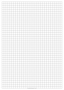 1/4 Inch Graph Paper (A4 Size)