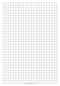1/4 Inch Graph Paper (A5 Size)