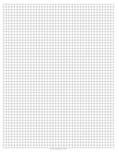 1/5 Inch Graph Paper