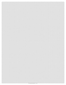 1/8 Inch Graph Paper