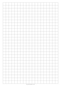 1 cm Graph Paper (A4 Size)