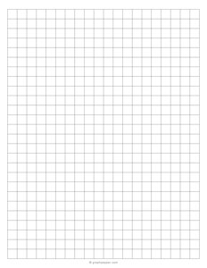 1 cm Graph Paper