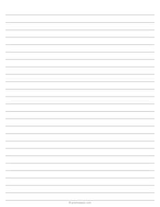 1 cm Lined Paper