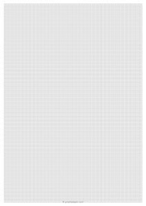 2 mm Graph Paper (A4 Size)