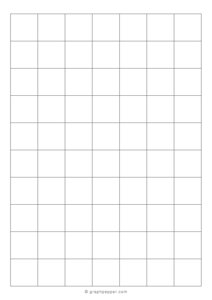 3/4 Inch Graph Paper (A5 Size)