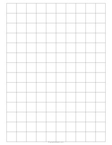 3/4 Inch Graph Paper