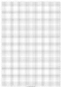3 mm Graph Paper (A4 Size)