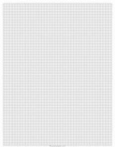 3 mm Graph Paper