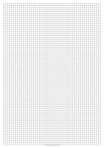 4 mm Graph Paper (A4 Size)