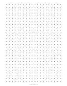5 mm Dot Grid Paper