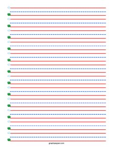 Handwriting Paper (Kindergarten)