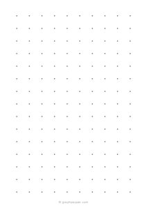 1/2 Dot Grid Paper (A5)