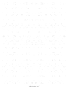 1/2 Isometric Dot Grid Paper