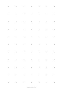 1 Dot Grid Paper (A4)