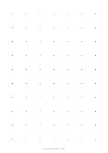 3/4 Dot Grid Paper (A5)