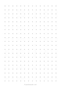 3/8 Dot Grid Paper (A5)