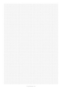 1/10 Dot Grid Paper (A4)