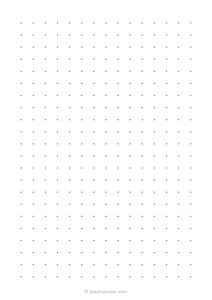 1/3 Dot Grid Paper (A5)