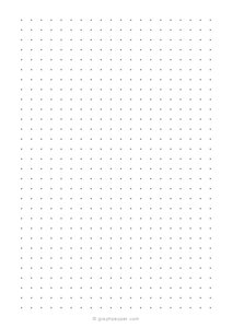 1/4 Dot Grid Paper (A5)