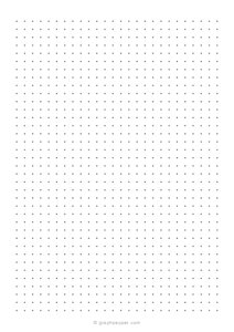 1/5 Dot Grid Paper (A5)