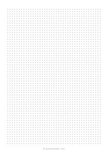 1/8 Dot Grid Paper (A5)