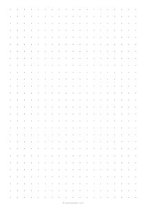 1 cm Dot Grid Paper (A4)