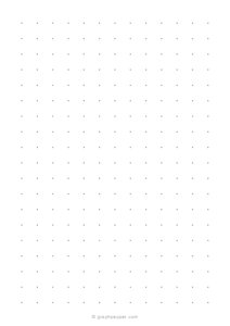 1 cm Dot Grid Paper (A5)