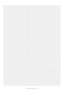 2 mm Dot Grid Paper (A5)