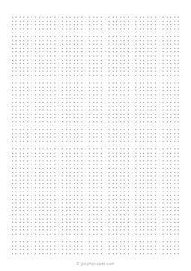 3 mm Dot Grid Paper (A5)