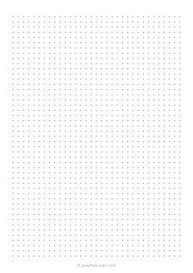 4 mm Dot Grid Paper (A5)