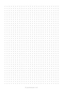 5 mm Dot Grid Paper (A5)