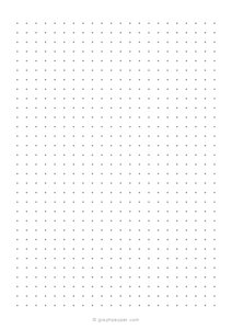 6 mm Dot Grid Paper (A5)