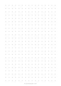 8 mm Dot Grid Paper (A5)
