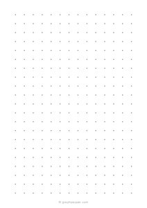 9 mm Dot Grid Paper (A5)
